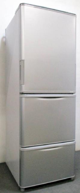 高年式 SHARP/シャープ ノンフロン冷凍冷蔵庫 SJ-W352F-S 350L 3ドア