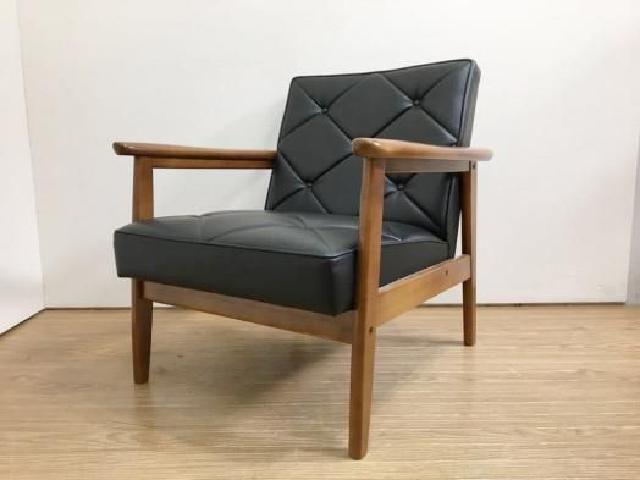 Karimoku カリモク Kチェア ダイヤステッチ アームチェア 1シーター WS