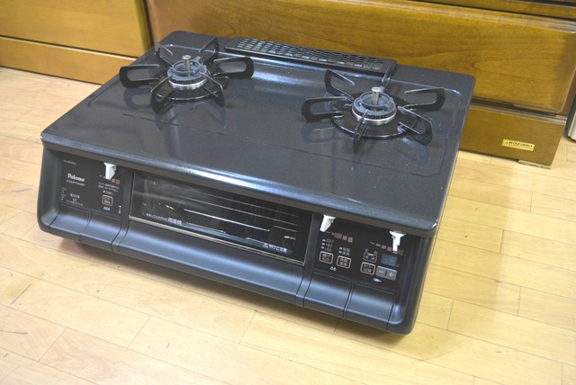 パロマ ガスコンロ 両面焼き PA-350WA-TR 都市ガス 除菌清掃済+