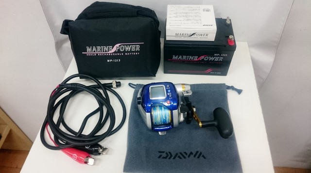 極美品 Daiwa ダイワ 電動リール Hyper Tanacom 400f バッテリー付属used リール の買取価格 Id 3132 おいくら