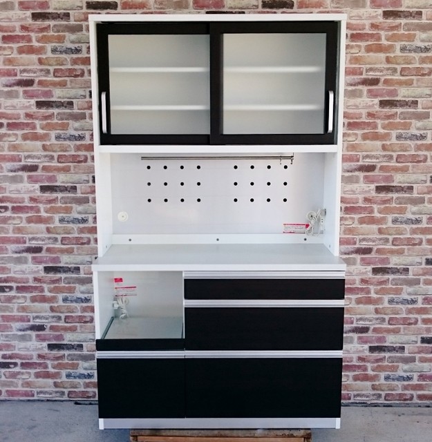 YUAI ユーアイ キッチンボード 食器棚 キャビネット ルッツ K-122HOP