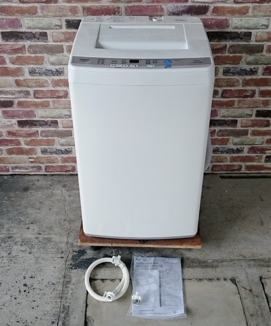 Aqua アクア 4 5kg 全自動洗濯機 Aqw Ss45d 立体循環ジェット水流 洗濯機 ドラム洗濯機 の買取価格 Id おいくら