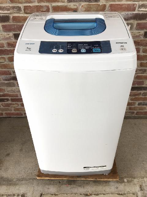 Hitachi 日立 5kg 簡易乾燥付洗濯機 Nw 5tr 14年製 2ステップウォッシュ 洗濯機 ドラム洗濯機 の買取価格 Id おいくら