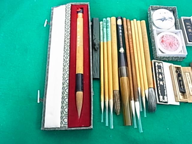 書道具 墨と筆 中国水墨画（古美術）の買取価格 （ID:407132）｜おいくら