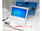 msi U135DX ネットブック Windows7  高く ノート パソコン 買取 千葉県の詳細ページを開く