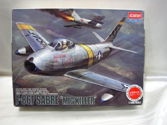 プラム ACADEMY F-86F SABRE セーバー ミグキラー プラモデル買取 千葉県 松戸市