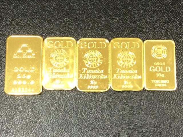 本日 純金 5538円 K24 金 バー 60g 高く 貴金属 買取 千葉県