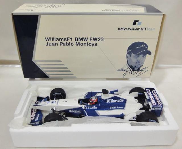ウィリアムズ F1 BMW FW23 Juan Pablo Montoya 高く 模型 買取 東京都