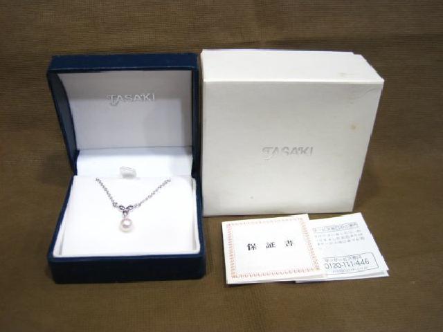 TASAKI 田崎真珠 淡水パール ペンダントトップ 高く ミキモト