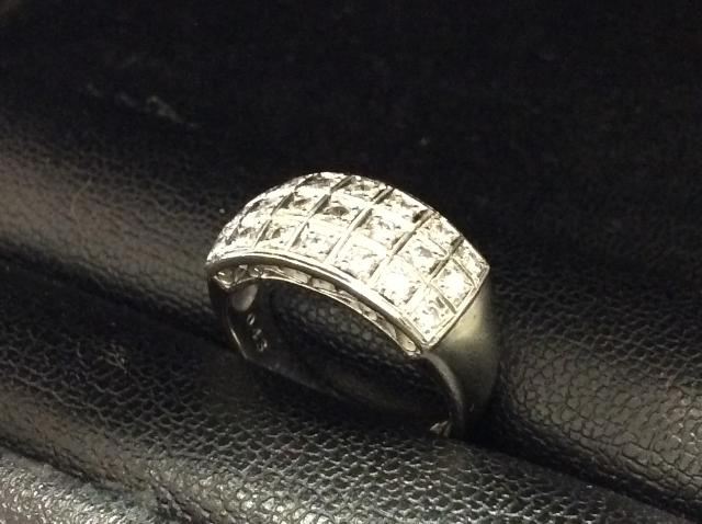 プラチナ 900 メレダイヤ 0.4ct 付き リング 高く アクセサリー 買取 茨城県 守谷市