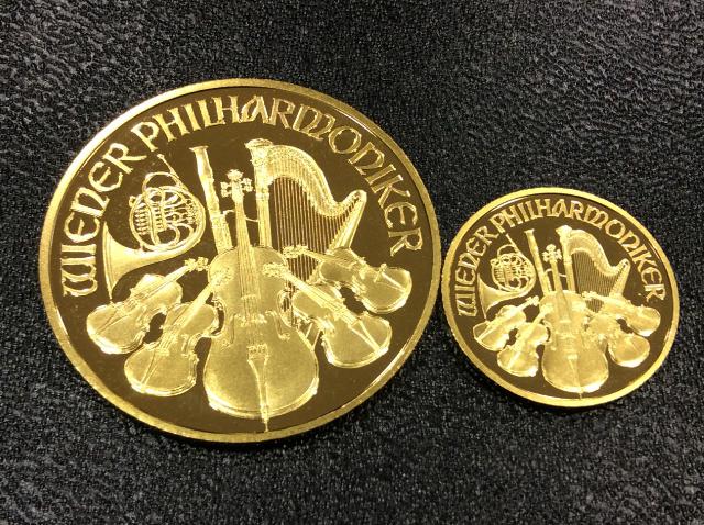 すぐったレディース福袋 1g 純金 本日 6702円 高く 38,9g ハーモニー 金貨 ウィーン 貨幣