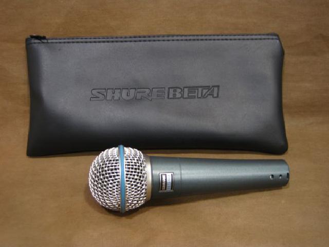 SHURE シュア BETA 58A ボーカル マイクロフォン 高く マイク 買取 千葉県 柏市