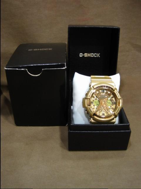 CASIO カシオ Gショック GA-200GD CRAZY GOLD 高く 腕時計 買取 茨城県 