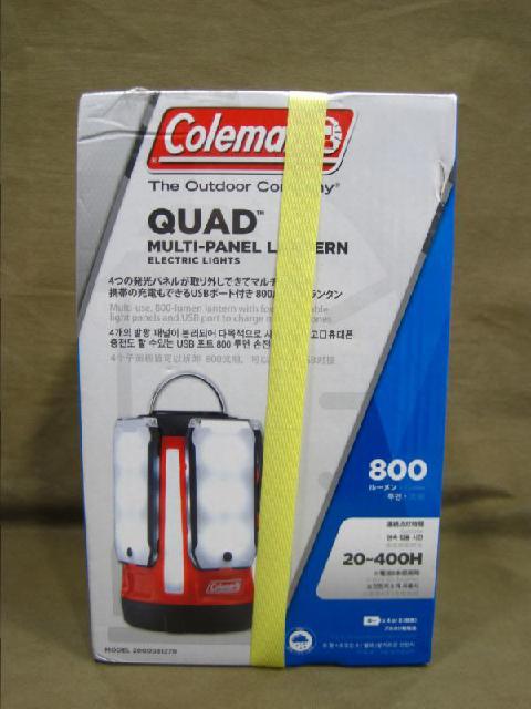 Coleman コールマン クアッド マルチパネル ランタン 買取 茨城県 守谷市