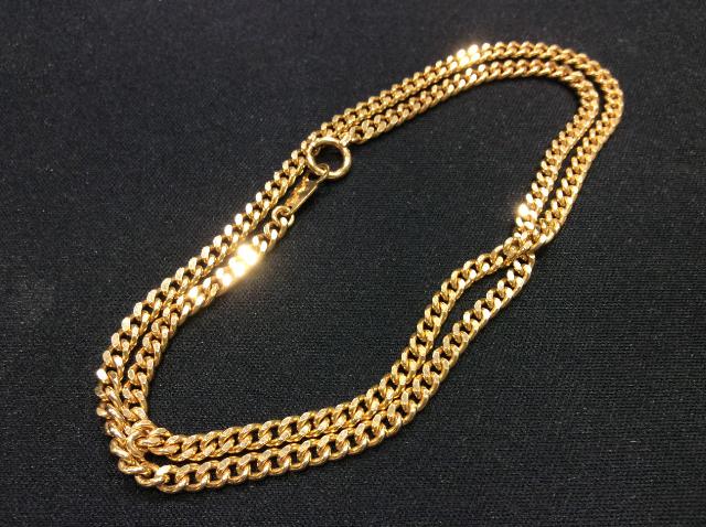 本日 K18 金 1g 4862円 喜平ネックレス 15.5g 高く 金製品 買取 千葉県