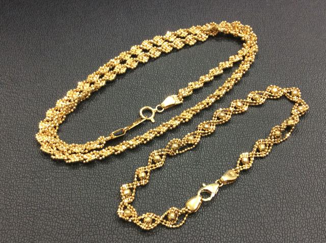 k1820.3gゴールド ブレスレット k18保証 18金 3g ブレスレット」の人気