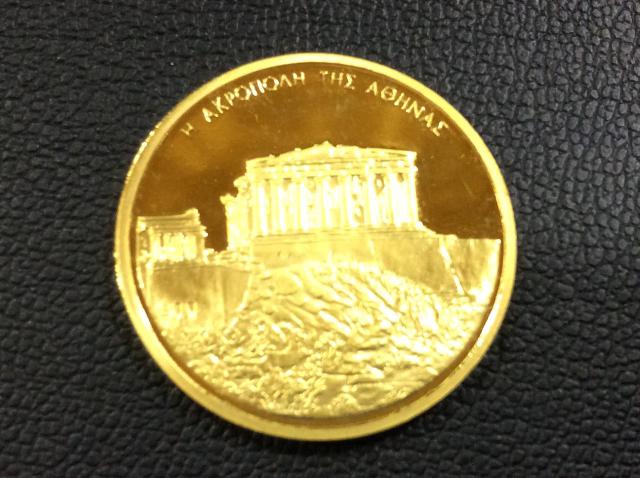 アテネオリンピック 2004 金貨 アクロポリス 10g 高く 記念 コイン ...