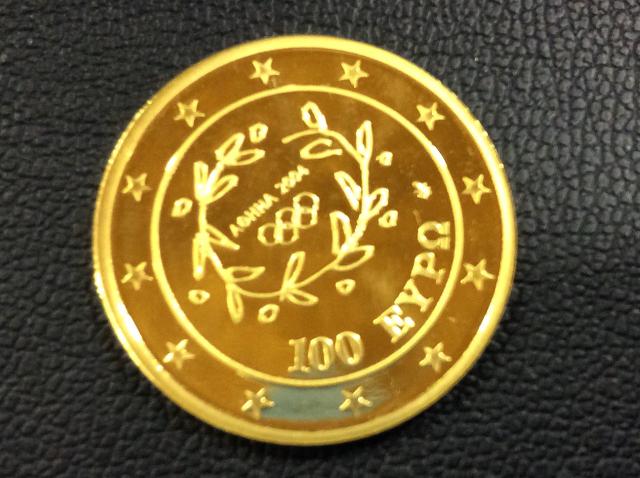 アテネオリンピック 2004 金貨 アクロポリス 10g 高く 記念 コイン 