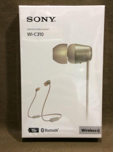 SONY ソニー Bluetooth ワイヤレス イヤホン WI-C310 買取 千葉県 松戸市