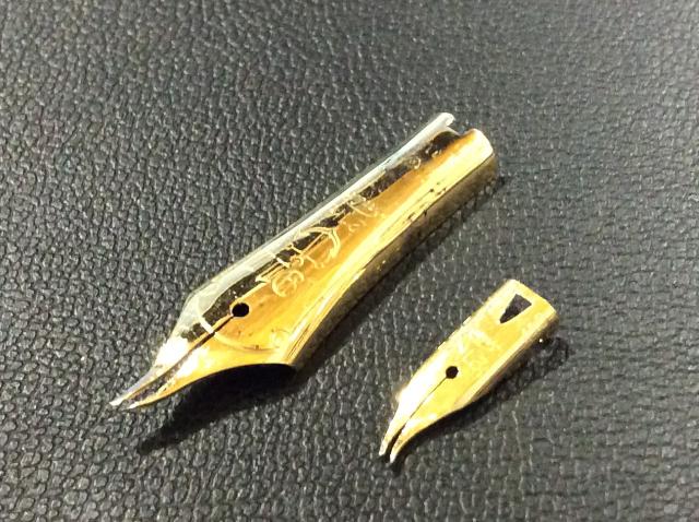 本日 21K 1g 6805円 万年筆 ペン先 1,7g 高く 金製品 買取 千葉県 市川