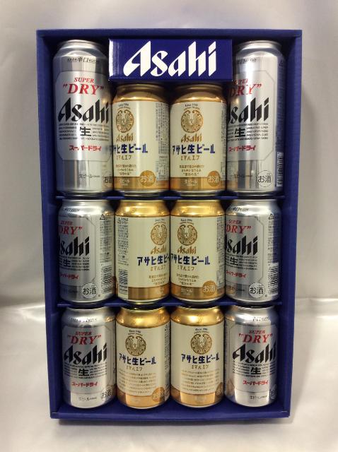 アサヒビール 【お歳暮ギフト・熨斗付き】アサヒビール アサヒスーパードライファミリーセット FS-3N 408574 1セット（直送品） - アスクル