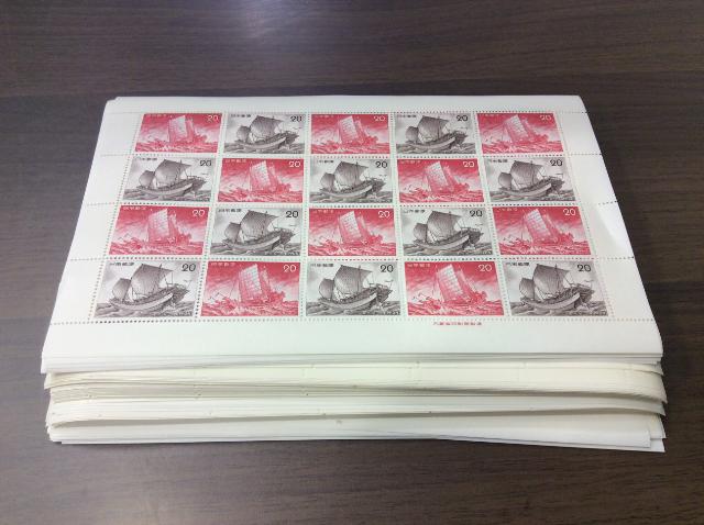 記念切手 20円シート 200枚 80,000円分 額面の40％買取 千葉県 流山市