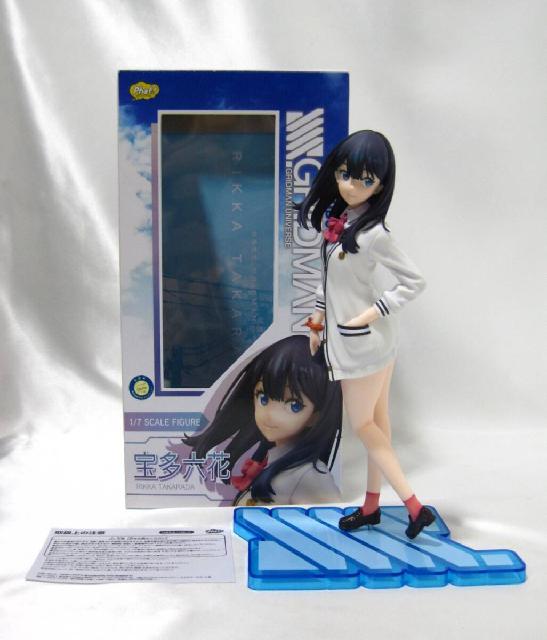 中古】(未使用・未開封品)SSSS.GRIDMAN 宝多六花 1/7スケール