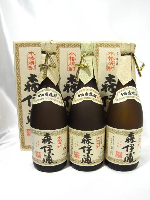 本格焼酎 森伊蔵 かめ壺焼酎 720ml 3本 お酒 ウイスキー買取 茨城県 牛久市 （ その他コレクターズアイテム）の買取価格  （ID:722625）｜おいくら