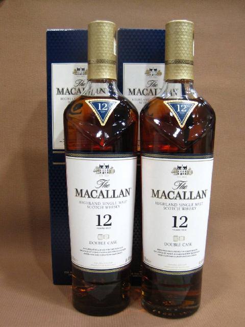 マッカラン12  ダブルカスク　2本 ザ・マッカラン ダブルカスク12年 700ml (2本) – AOYAMA GIFT SALON