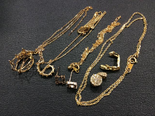 本日 K18 金 750刻印 1g 21,685円 ネックレス他 10,9g 金買取 千葉県 松戸市