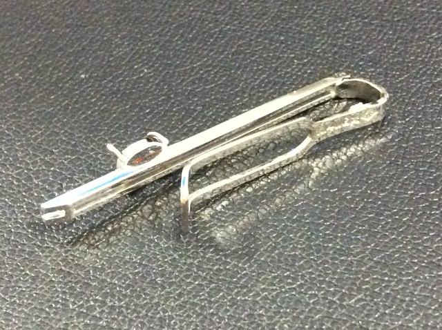 本日 K14WG 1g 14,144円 ホワイトゴールド ネクタイピン 2,2g 買取
