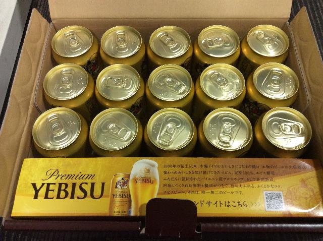 お中元 お歳暮 ギフト品 エビス 生ビール買取 千葉県 松戸市