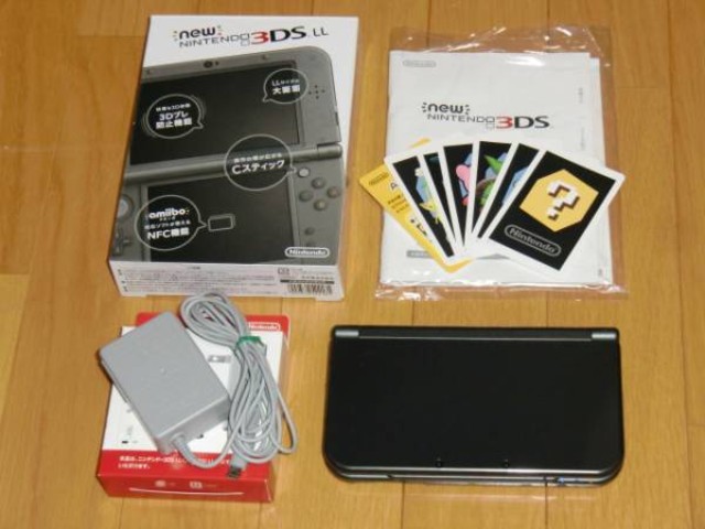 Nintendo 任天堂 NEW ニンテンドー 3DSLL RED-001 メタリックブラック（ニンテンドー3DS本体）の買取価格 （ID
