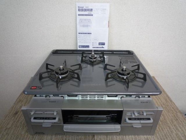 未使用品！リンナイ/ビルトインガスコンロ RB31AW8H2R 都市ガス