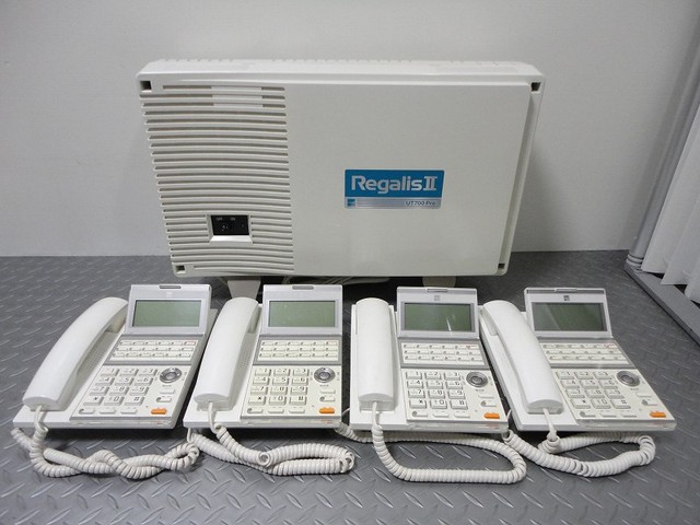 サクサ ビジネスフォン UT700Pro主装置+TD610(W)×4台