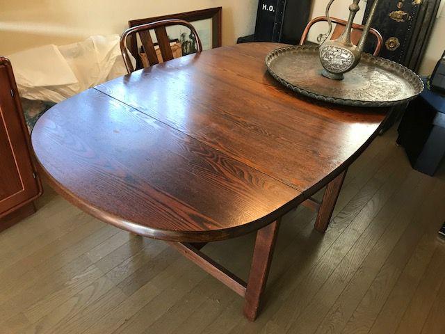 ダイニングセット　アンティーク家具　海外製家具　ルーマニア家具　イギリス家具出張買取イタリア家具