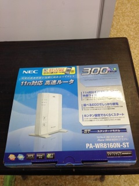 ワイヤレスブロードバンドルーター PA-WR8160N-ST