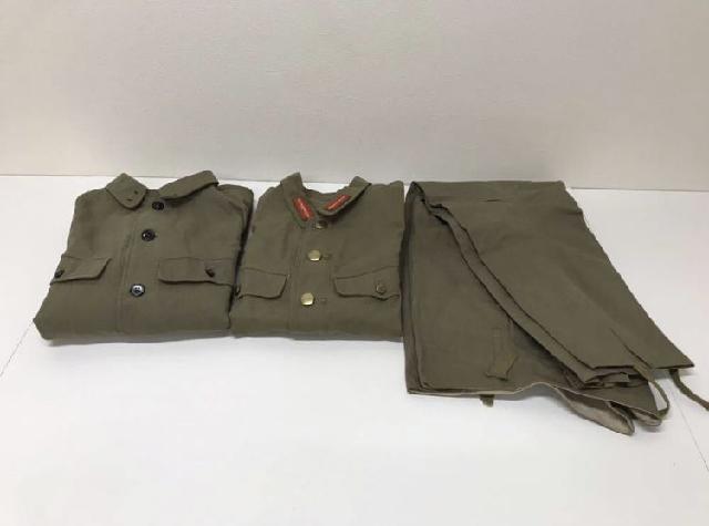 旧日本軍 軍服 上下 昭和18年製 昭和19年製
