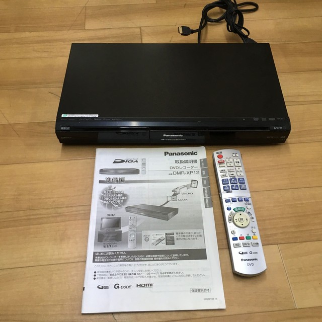 ☆ パナソニック HDD/DVDレコーダー DMR-XP12 作動良好 ☆+spbgp44.ru