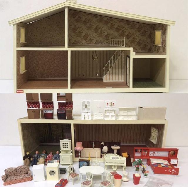 Lundby ルンドビィ ドールハウス2棟