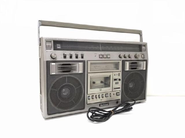 National 大型ステレオラジカセ RX-5600 昭和レトロ