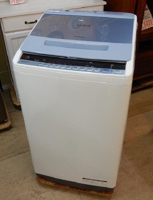 HITACHI　7.0ｋｇ　全自動洗濯機　BW-V70C　2018年製