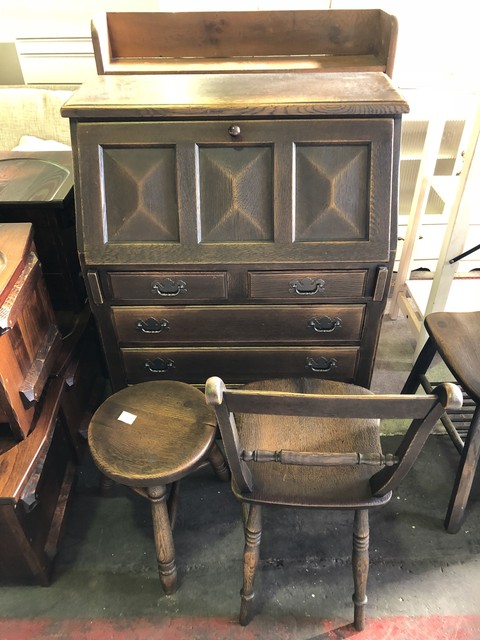 キツツキ ライティングデスク 飛騨家具 （ 机）の買取価格 （ID:323480