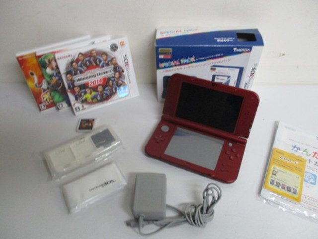 ニンテンドー/任天堂/3DS LL/本体＋ソフト4本セット
