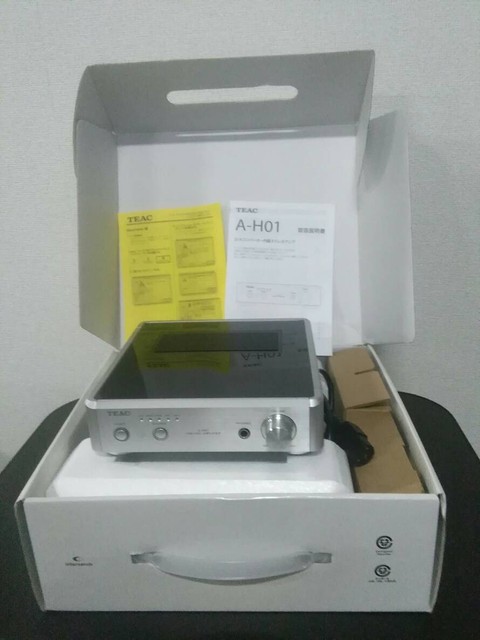 USB DACステレオプリメインアンプ A-H01 TEAC Reference 01 USB DAC ステレオプリメインアンプ シルバー A-H01-S