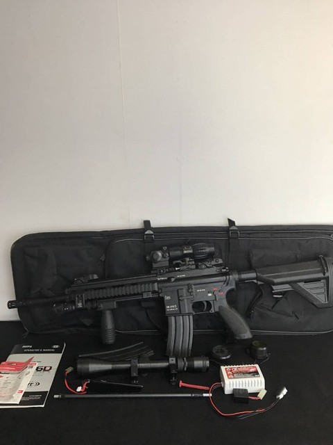 HK416D/東京マルイ/次世代電動ガン/サバゲー/ケース付
