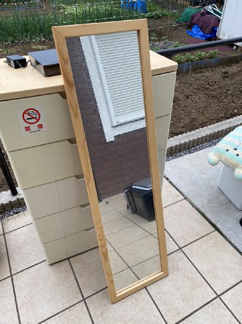 まとめて不用品回収　買取品と相殺　姿見