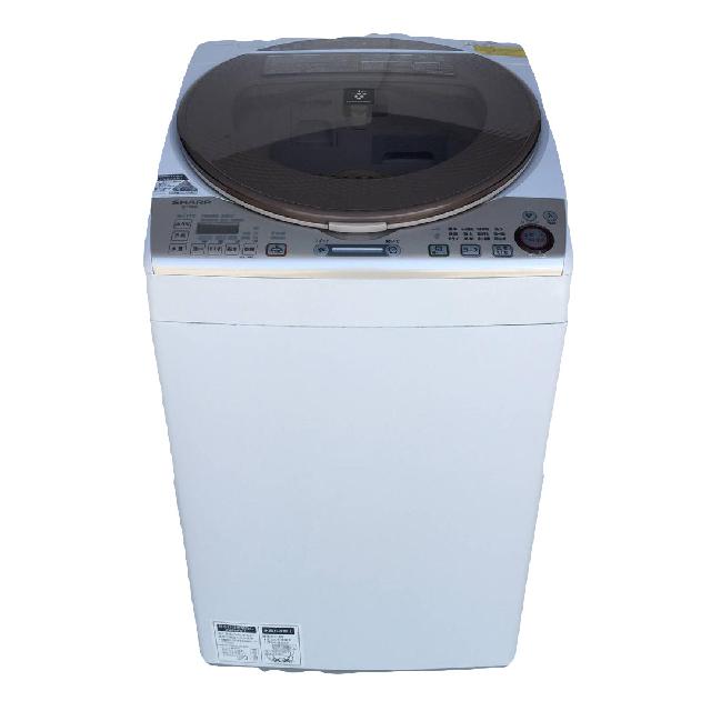 日立　洗濯機　白