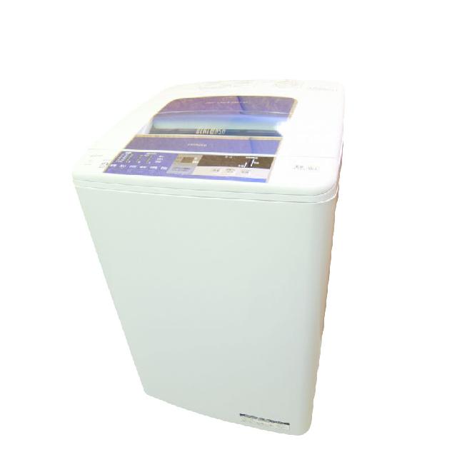 日立　洗濯機　白