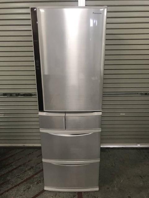 NR-E431V-N/パナソニック/PANASONIC/エコナビ搭載冷蔵庫/411L/右開き/5ドア